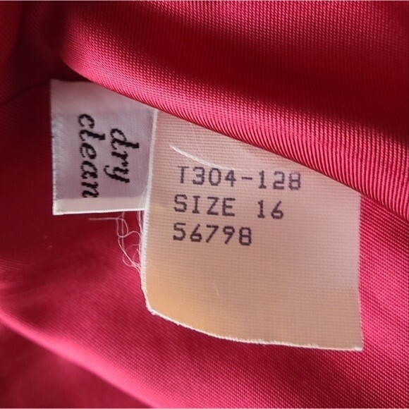 Pendleton 100% Virgin Wool Red Blazer - Picture 7 of 9